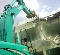 Ruko Senilai Rp 2 M Dibongkar