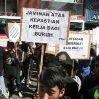 Peringati May Day, Demonstran Bokongi DPRD Yogya