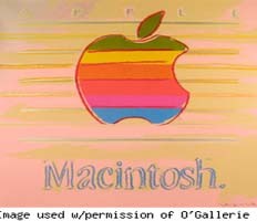 Wow!  Sablonan Logo Apple Dilelang Ratusan Juta
