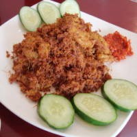 Gurih Enak Ayam Kalasan dan Satai Jamur Nabati