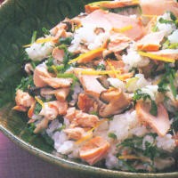 Nasi Tabur Salmon