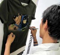 Semprot Airbrush, Saingan Baru Sablon