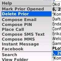 2 Teknik Jitu Menghapus E-mail di BlackBerry