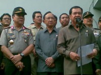 Widodo AS Wakili SBY Tinjau Pabrik Ekstasi di Depok