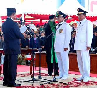 Pelantikan Walikota Makassar