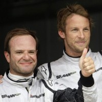 Button Senang Lampaui Barrichello