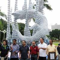 Replika Patung Suro dan Boyo Raih Penghargaan MURI