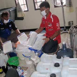 Pabrik Shabu Beromzet Rp 1 Miliar Digerebek