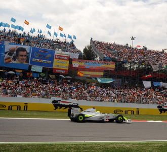 Jet Darat Melintasi Catalunya