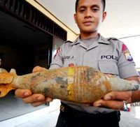 Puluhan Granat Aktif Ditemukan