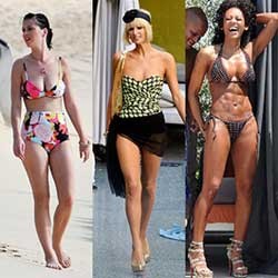 Gaya Selebritis Berbikini