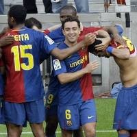 Barca Pede Sambut Gelar Perdana