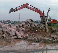 Menanggul Pantai, Menghadang Rob
