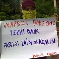 Takut Indonesia Jadi Kapitalis, KAMMI Surabaya Tolak Boediono