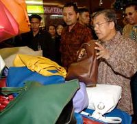 JK Kunjungi Pasar Tanah Abang