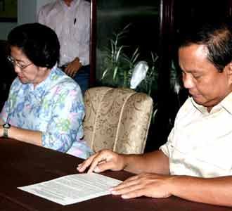 Nota Kerjasama Mega-Prabowo