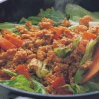 Lettuce Tumis Ayam Udang