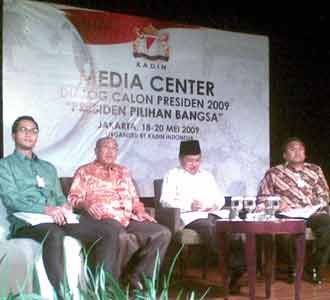 JK Peserta Pertama Dialog Kadin-Capres