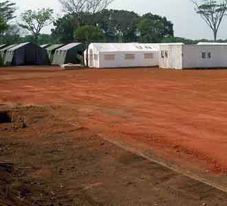 Kontingen Garuda XX-F Pindah Markas