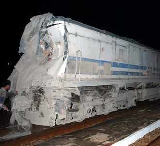 KA Senja Utama Tabrak Truk