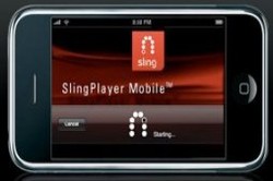Sling Player, Nonton TV via iPhone 3G