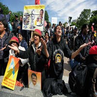 Minta Bantuan Obama, Ratusan Imigran Tamil Datangi Gedung Putih