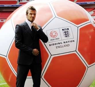 Beckham Kampanye Inggris Host PD 2018