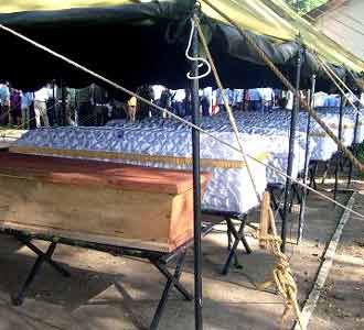 Peti Mati untuk Korban Hercules