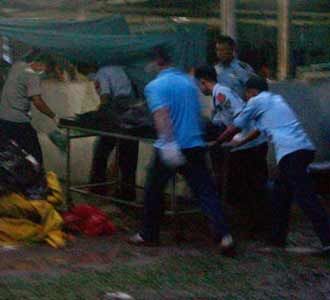 Pemandian Jenazah Korban Hercules