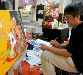 Sketsa Diri dalam Karikatur