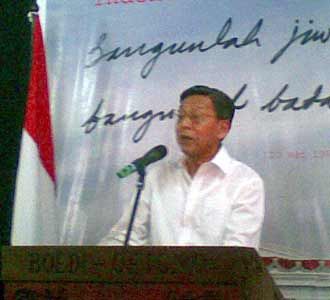 Boediono Hadiri Renungan Kebangkitan Nasional