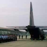 Tiba di Halim, 16 Jenazah Langsung Dibawa Ambulans ke Rumah Duka