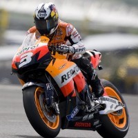 Benda Asing Koyak Ban Pedrosa di Motegi