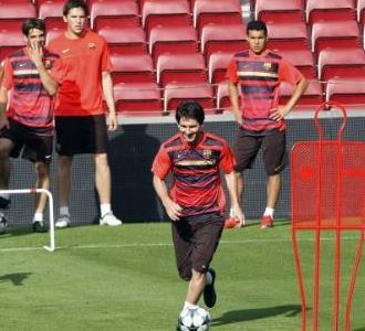 Barca Bersiap Hadapi MU