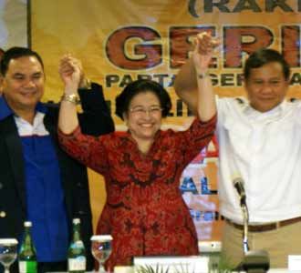 Mega di Rakernas Gerindra