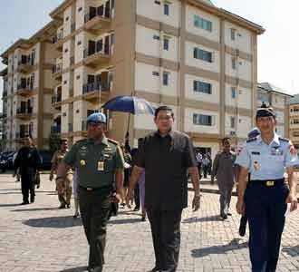 SBY Resmikan Rusun Paspampres