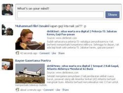 Berbagi Kisah dan Berita ke Facebook dengan Fitur Share