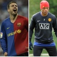 Tepikan CR7 vs Messi, Ada Evra vs Pique
