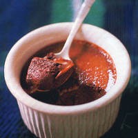 Puding Karamel Cokelat