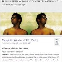  Pemenang Blog Award Minggu Ke-4 Mei 2009