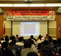 Sosialisasi Pilpres di Jepang