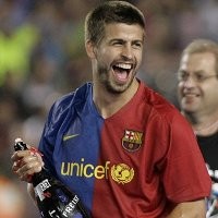 Antara Pique, MU dan Olimpico