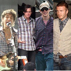 Demam Motif Geometric di Kalangan Selebritis Pria