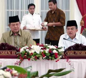 SBY-JK Tampil Bersama