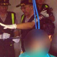 Diduga Stres, Penjual Gas dan Galon Gantung Diri