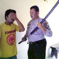 Jagoan Petemon Dibekuk Polisi