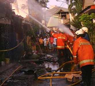 Kebakaran 2 Tewas