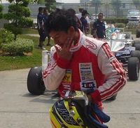 Rio Beraksi di Sepang