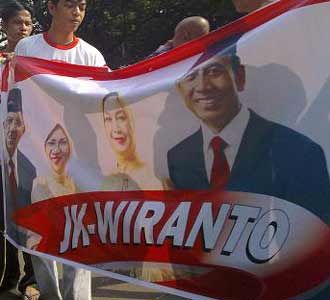 Pedukung Capres di KPU