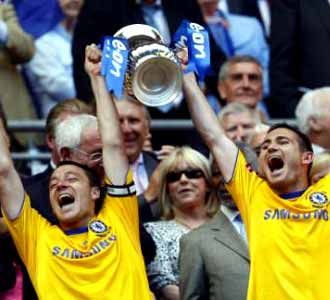 Pesta Chelsea di Wembley